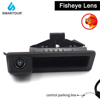 SMARTOUR Vehicul HD 720P Obiectiv Fisheye Masina Inversă de Rezervă Portbagaj Mâner Camera Pentru BMW Seria 3 Seria 5 X5 X6 E39 E60 E70 E82 E90