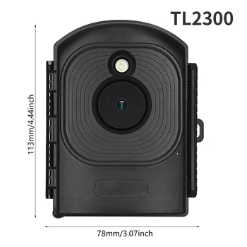 TL2300Time-Lapse aparat de Fotografiat Impermeabil IP66 1080P Timer Digital Full Color de Exterior cu Unghi Larg Video Recorder suport multi-limbi