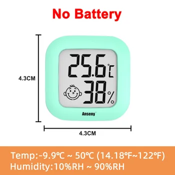 Mini LCD Digital Termo-Higrometru Umiditate de Măsurare a Temperaturii de Aer Confort Indicator Senzor Termometru Digital de Umiditate