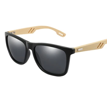 2020 Lemn Retro ochelari de Soare Barbati Bambus ochelari de Soare pentru Femei Brand Design Sport Ochelari Oglindă Ochelari de Soare Nuante lunetă Gafas de sol