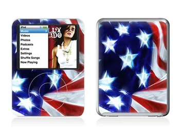 Mat de Protecție a Pielii Folie fata si Spate Lipi Autocolant Pentru iPod nano 3