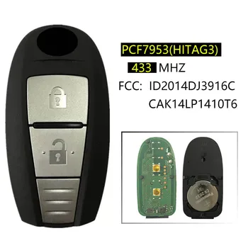 CN048002 Original 2 Butonul Smart Key Fob Pentru Suzuki Baleno Telecomanda 433mhz PCF7953 id47 Chip IDDJ3916 CCAK14LP1410T6