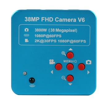 38MP 2K HDMI USB Industriale Electronic Digital 130x Video Microscop Camera Set Fo Telefon PCB SMD CPU Lipit Ceas de Reparații