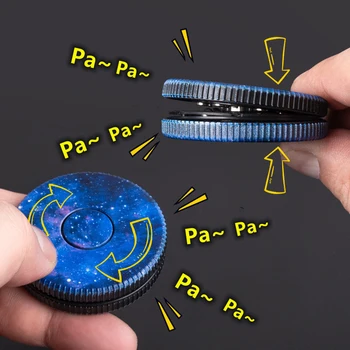 Infinity Sunet de Monede Adult Degetului Portabil PPB Amuzant Scartaie Cadou Autism Anti Stres Decompresie Jucării Cerul Înstelat Frământa Jucărie