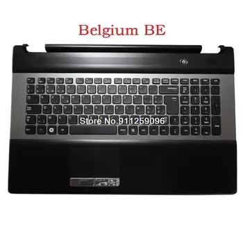 Laptop zonei de Sprijin pentru mâini și tastatură Pentru Samsung RC730 FI Belgia Franța FR Germania GR Coreea KR Nordice, Rusia NE RU majuscule Touchpad Nou