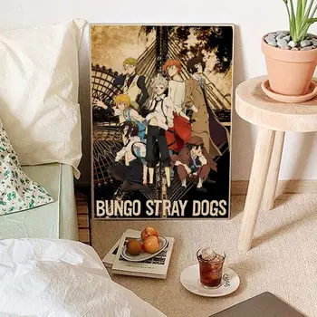 Bungou Câini Vagabonzi Clasic Postere De Film Arta De Perete Retro Postere Pentru Home Decor De Perete