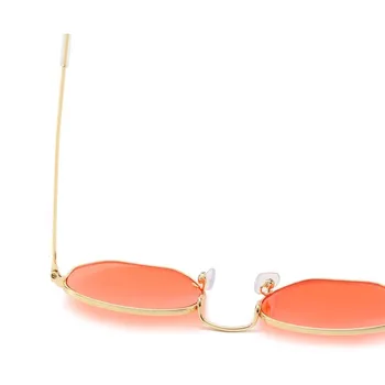 Moda Oval Polarizat ochelari de Soare pentru Femei New Elegant Supradimensionat Metal Doamnă Ochelari de Soare pentru Femei Nuante UV400 Ochelari