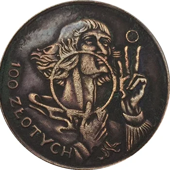 19mm Monede de Mână Frumos Lustruit Recuzită Magie Cadouri Decor Acasă poloneză 1925 Meserii de Colecție