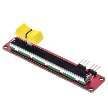 Slide Potentiometru de 10K Liniar Modulul de Ieșire Dublă pentru Arduino, AVR Bloc Electronic