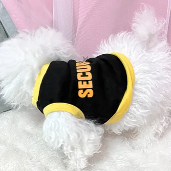 Îmbrăcăminte pentru animale de companie Câine Haine Cuvânt de Imprimare Câine Vestă fără Mâneci Respirabil Câini de talie Mică Vestă de Piele-friendly Confortabil Consumabile pentru animale de Companie NOU