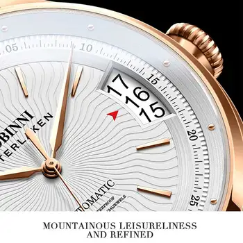 Bărbați Ceas de Lux Marca 50MM Impermeabil cuarț Ceasuri Barbati Ceas de mână Moda de Afaceri de sex Masculin Ceas de Înaltă Calitate