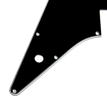 1 BUC 3Ply Chitara Pickguard Paza Alege pentru Gibson Explorer 76 Reemitere Piese Negru