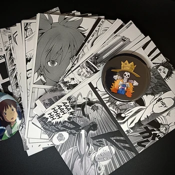 50Pcs Anime Manga Panou Estetice Perete Colaj Imagine de Imprimare Camera pentru Copii Decoratiuni Camera de zi Dormitor Decor Anime Poster