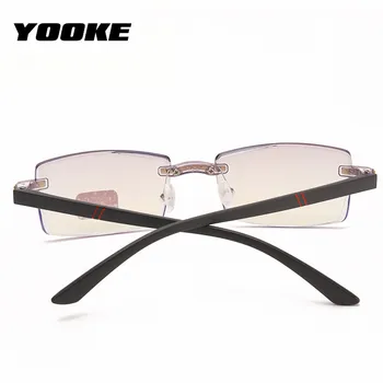 YOOSKE -1.0 1.5 2.0 2.5 3.0 3.5 4.0 Terminat Miopie Ochelari Anti-Lumina Albastra fără ramă de Ochelari de vedere Ochelari de miop