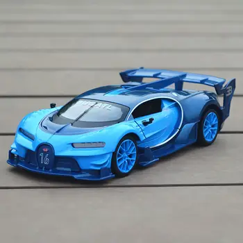 1:24 Jucărie Mașină Bugatti VISION GT Metal Jucărie Aliaj Masina Diecasts & Vehicule de Jucărie Model de Masina in Miniatura Scara Model Auto Jucarii Pentru Copii
