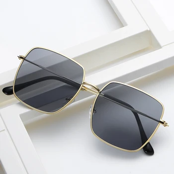 2020 Moda Pătrat Supradimensionat ochelari de Soare Femei Punk oculos de sol Epocă de Mare ochelari de Soare Rama de sex Feminin Nuante okulary UV400
