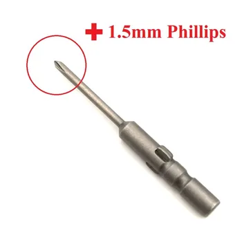 1 buc 2,0 mm 1,5 mm 1.2 mm Phillips Șurubelniță Electrică Pic de Înlocuire Cap de 800 Electric Lot de Instrumente Parte