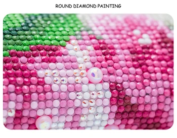 RUOPOTY broasca Testoasa într-o Pălărie Plină Pătrat/Diamant Rotund Pictura Kit Animale Broderie Diamant Mozaic Vânzare Stras Imagine