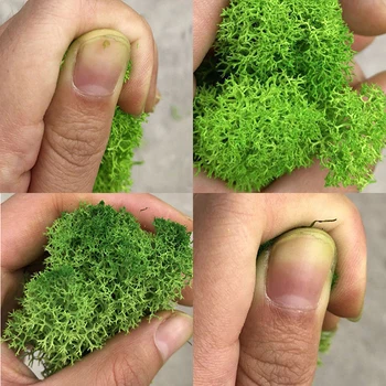 Artificială de înaltă Calitate Planta Verde Nemuritoare Flori False Moss Iarba de Acasă Living Decorativ de Perete Flori DIY Mini Accesorii
