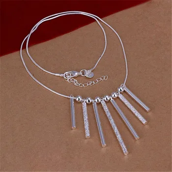 Noua Listă de vânzare Fierbinte argint Placat cu farmec retro Colier de femei de Moda tendințele de Bijuterii Cadouri
