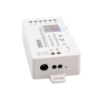 SP801E Wifi Art-Net Magic Programabile Controler cu LED-uri de 5V 12V 24V plin de culoare LED-uri de Matrice Panoul de Module WS2812B WS2811 Banda de Lumina